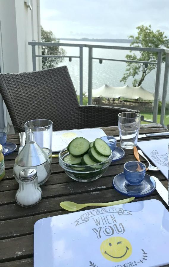 Fewo Sama, Balkon Zum Ploener See Ascheberg  Bagian luar foto