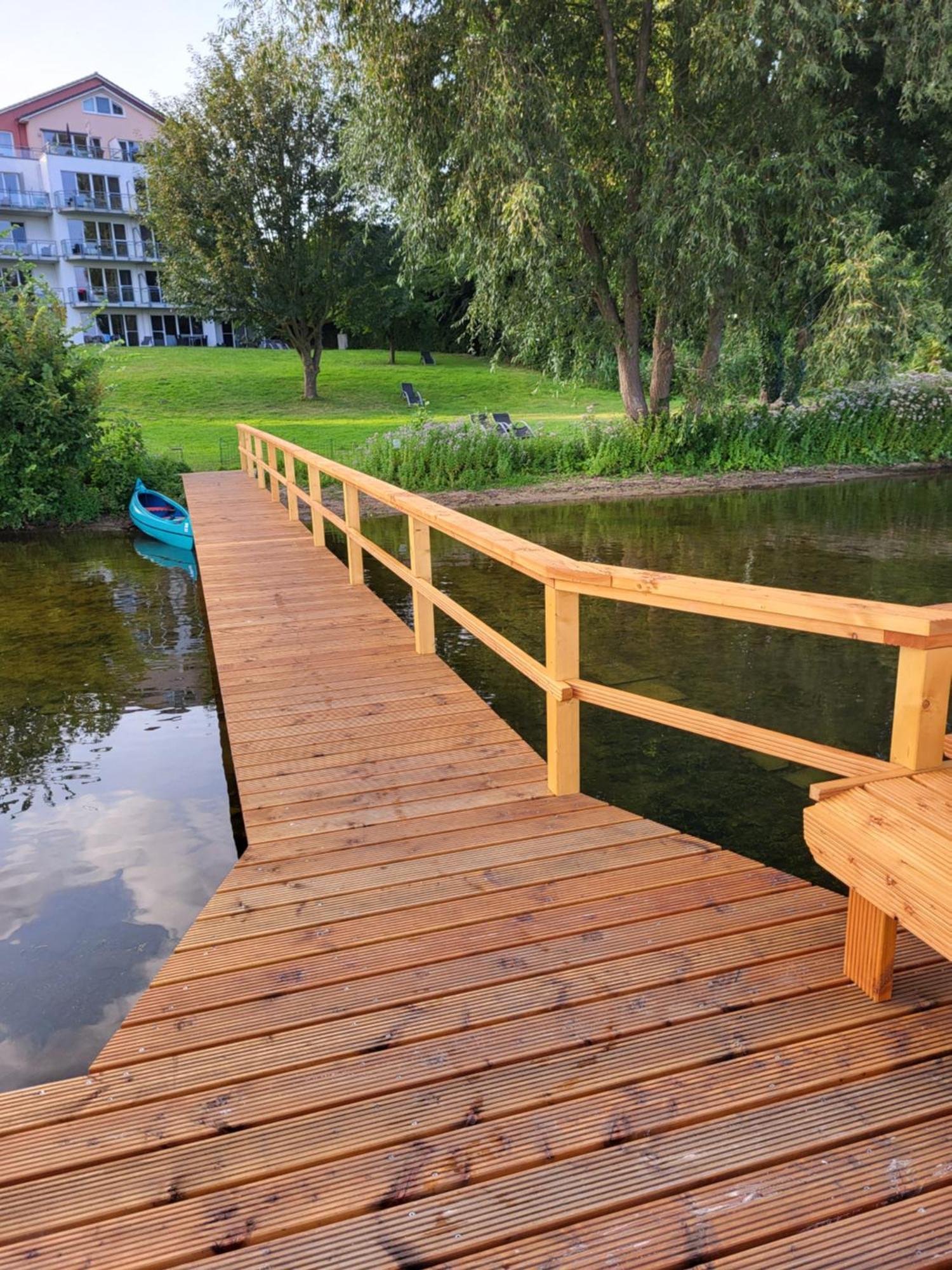 Fewo Sama, Balkon Zum Ploener See Ascheberg  Bagian luar foto