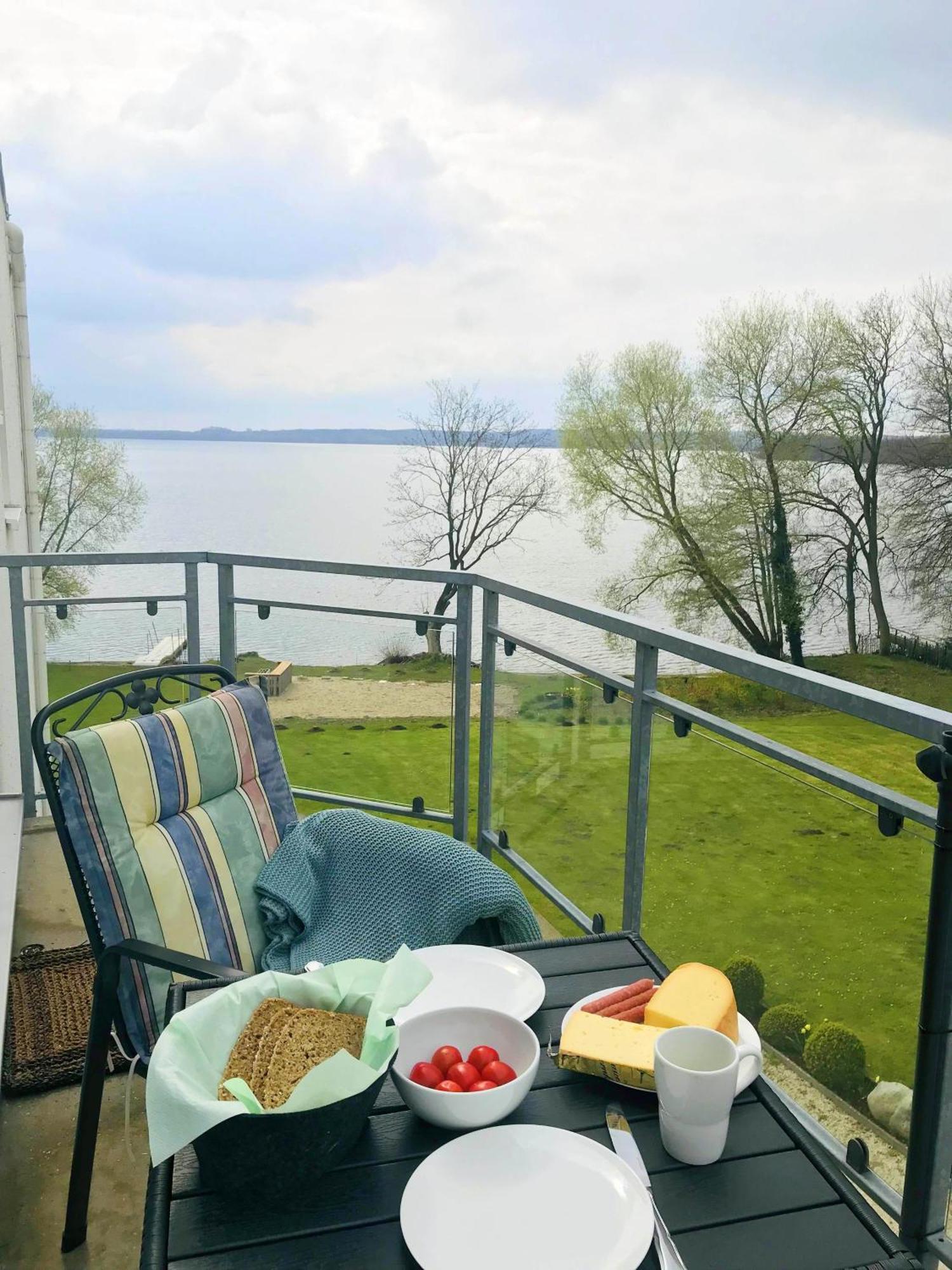 Fewo Sama, Balkon Zum Ploener See Ascheberg  Bagian luar foto