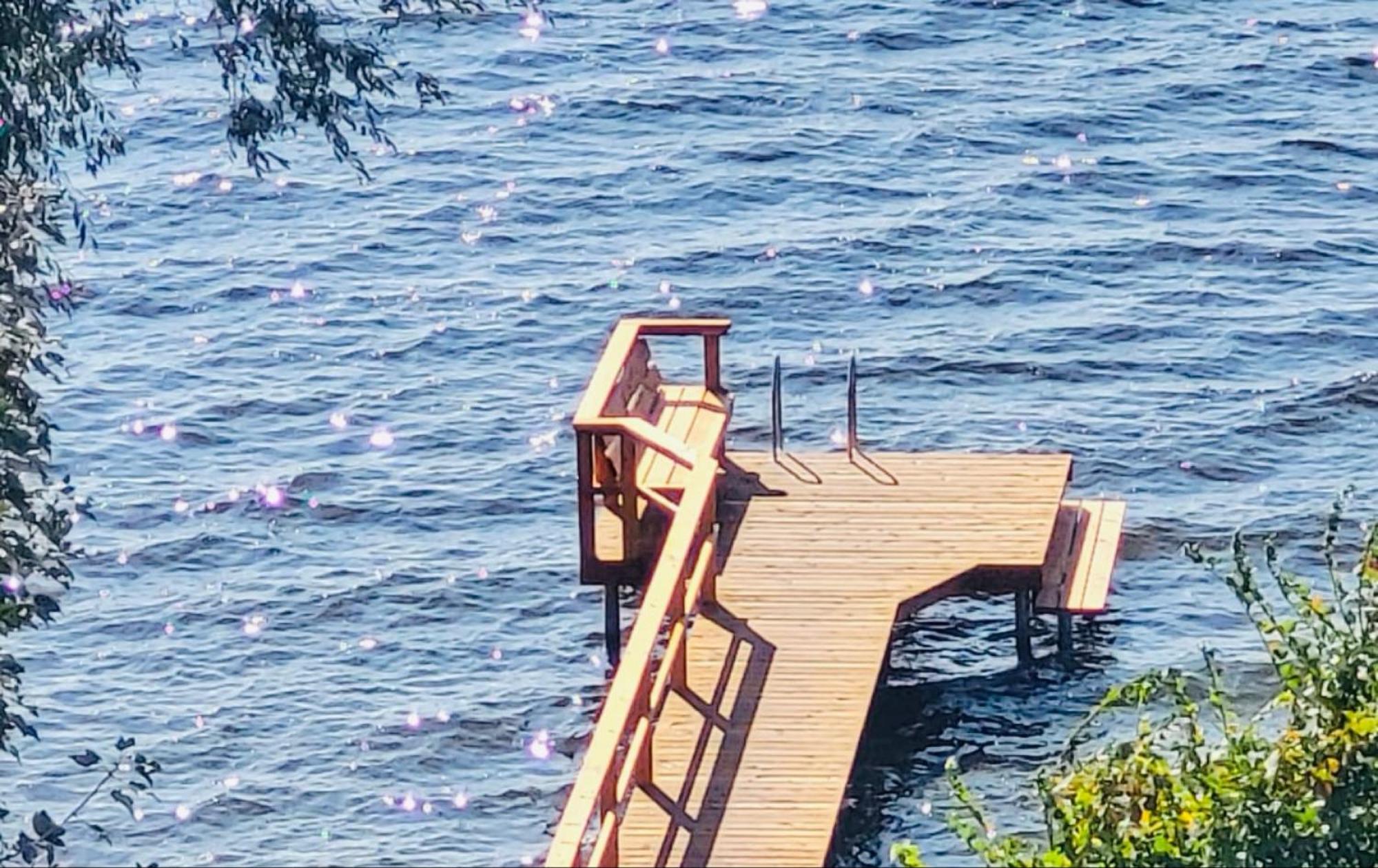 Fewo Sama, Balkon Zum Ploener See Ascheberg  Bagian luar foto